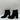 Sam Edelman Women's Case Block Heel Boot Black Suede Size 8 - Very Good - Ufashion