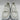 Alexander McQueen Men’s Court Sneakers White/Black Size 42 - Very Good - Ufashion