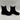 Journee Collection IVETTE Black Vegan Pull On Lug Sole Chelsea Boots, Size 6 - Very Good - Ufashion