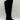 Anne Klein WEBB Black Fabric Pointed Toe Side Zip Tall Boots, Size 6.5M - Very Good - Ufashion