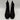 Journee Collection IVETTE Black Vegan Pull On Lug Sole Chelsea Boots, Size 6 - Very Good - Ufashion