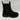 Journee Collection IVETTE Black Vegan Pull On Lug Sole Chelsea Boots, Size 6 - Very Good - Ufashion