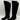 Anne Klein WEBB Black Fabric Pointed Toe Side Zip Tall Boots, Size 6.5M - Very Good - Ufashion