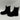 Journee Collection IVETTE Black Vegan Pull On Lug Sole Chelsea Boots, Size 6 - Very Good - Ufashion