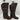 Journee Collection LATE Brown Round Toe Buckled Pull On Knee High Boots, 8.5WC - Very Good - Ufashion