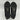 Journee Collection HAYVEN Black Fabric Almond Toe Side Zip Booties, Size 9.5WD - Very Good - Ufashion