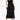 NWOT Steve Madden Apparel Women's Mica Ruched Side Midi Dress Black Size L - Ufashion