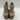 Journee Collection Women's Rebel Booties Beige Size 8 - Ufashion