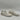 Steve Madden PERLA White PU/Textile Lace Up Low Top Jogger Sneaker, Size 9M - Very Good - Ufashion
