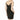 NWT HALSTON Women's Cap Sleeve Embroidered Floral Applique Dress, Black Size 0 - Ufashion