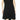 NWT Kenneth Cole Black Gathered Front Detail Dress Women's Size L - Ufashion