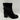 Vince Camuto ZABRINAA Black Leather Round Toe Side Zip Booties, Size 9.5M - Very Good - Ufashion