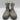 Splendid Yvonne Women’s Suede Faux Fur Trim Hiking Boots Grey Size 10M - Very Good - Ufashion