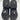 Sam Edelman Pam Women’s Zipper Ribbed Knit Over-The-Knee Boots Black Sz 5M/35 - Very Good - Ufashion