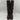 Journee Collection LATE Brown Round Toe Buckled Pull On Knee High Boots, 8.5WC - Very Good - Ufashion