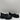 Women’s MIA Roze Chain Trim Heeled Loafers Black Size 9M - Very Good - Ufashion