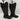Journee Collection HARLEY Brown Faux Leather Side Zip Ridng Boots, Size 9WC - Very Good - Ufashion
