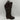 Journee Collection LATE Brown Round Toe Buckled Pull On Knee High Boots, 8.5WC - Very Good - Ufashion