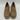 Patrizia by Spring Step AKIKO Tan Fabric Round Toe Lug Sole Penny Loafers, 41 - Very Good - Ufashion