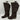 Journee Collection LATE Brown Round Toe Buckled Pull On Knee High Boots, 8.5WC - Very Good - Ufashion