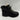 Marc Fisher NALINA Black Leather/Suede Lace Up Lugged Sole Ankle Boots Women 10M - Very Good - Ufashion
