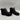 Marc Fisher NALINA Black Leather/Suede Lace Up Lugged Sole Ankle Boots Women 10M - Very Good - Ufashion