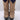 Shyanne Women's Tanya Slouch Harness Fashion Boots Beige Size 6 - Very Good - Ufashion