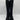 Anne Klein Women's Maelie Knee High Microsuede Regular Calf Boots Black Size 10 - Very Good - Ufashion