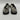 Saks Fifth Avenue Snakeskin Embossed Leather Square Toe Slip On Flats, 8.5M - Very Good - Ufashion