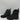 Karl Lagerfeld Paris Women's Embellished Denim Ankle Boots Black Size 8.5M/39 - Very Good - Ufashion