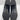 Stuart Weitzman Black Suede/Fabric Pull On Block Heel Knee High Boots Womens 9.5 - Very Good - Ufashion