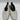 Women’s Saks Fifth Avenue Snake Embossed Leather Flats White Size 9M - Very Good - Ufashion