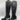 Women’s Dries Van Noten Croco Knee Boots Dark Brown Size 36 - Very Good - Ufashion