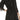 NWT RACHEL ZOE Kaya Black/Gold 3/4 Sleeve V Neck A-Line Dress Women’s Size 2 - Ufashion