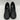 EasyWorks by Easy Street LYNDEE Black Leather Embossed PROFESSIONAL Clogs, 11M - Very Good - Ufashion