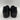 EasyWorks by Easy Street LYNDEE Black Leather Embossed PROFESSIONAL Clogs, 11M - Very Good - Ufashion