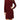 Mod-O-Doc Space Dye Rayon Spandex Jersey Long Sleeve Overlay Dress Chianti SZ XL - Ufashion