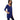 NWOT Allen Allen New Blue 3/4 Sleeve V-Angled Tunic Women's Size XS - Ufashion