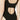 NWT Women’s Only Hearts So Fine Double 7 Bodysuit Black Size L - Ufashion