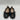 Women’s Saks Fifth Avenue Cameron Leather Ballet Flats Black Size 6M/36 - Very Good - Ufashion