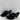 Cole Haan SARA Black Suede Faux Fur Lined Round Toe Slip On Mule Clogs Women 6 B - Very Good - Ufashion