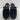 Cole Haan SARA Black Suede Faux Fur Lined Round Toe Slip On Mule Clogs Women 6 B - Very Good - Ufashion