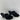 Cole Haan SARA Black Suede Faux Fur Lined Round Toe Slip On Mule Clogs Women 6 B - Very Good - Ufashion