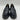 NWB Bar III Paz Lug Sole Loafers Black Size 7.5M - Very Good - Ufashion
