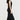 Norma Kamali Women's One Shoulder Fishtail Dress, Black, XL - Ufashion