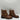 Women’s Coach Moto Booties Brown Size 5.5 - Very Good - Ufashion