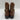 Women’s Coach Moto Booties Brown Size 5.5 - Very Good - Ufashion