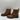 Women’s Coach Moto Booties Brown Size 5.5 - Very Good - Ufashion