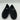 DC Villain Slip On Skate Casual Shoe Black Size 8 - Very Good - Ufashion