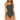 Becca by Rebecca Virtue Women's Adeline One Shoulder One Piece Swimsuit Basil L - Ufashion